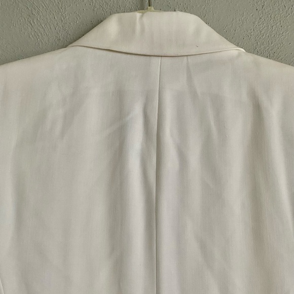 The Limited Womens Blazer Size Small One Button White Black Colorblock Office - Picture 8 of 11